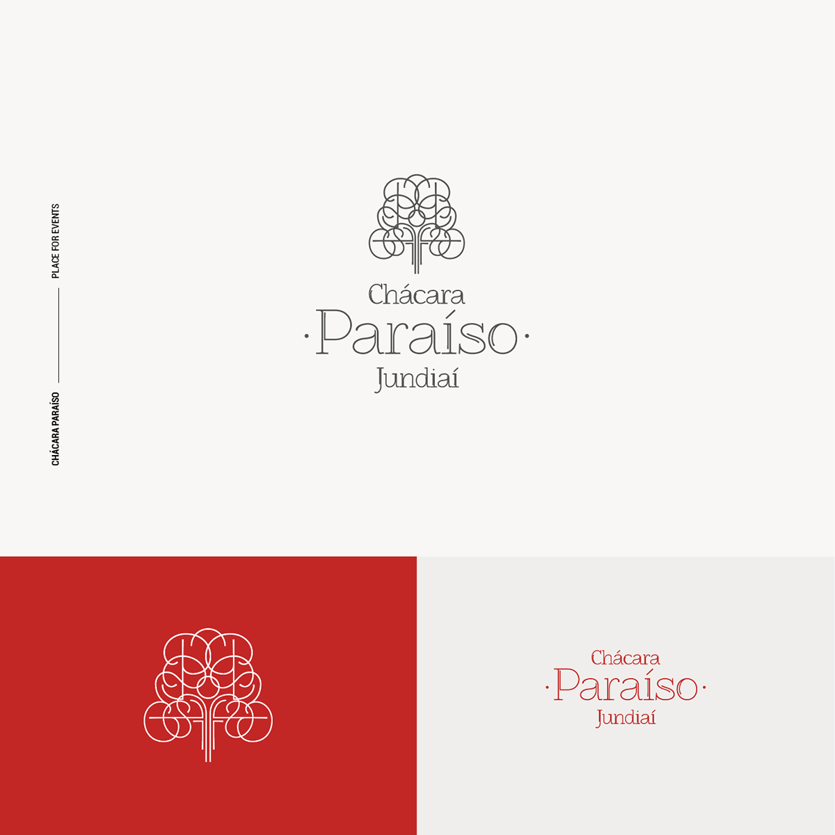 Chácara Paraíso — place for events logo presentation