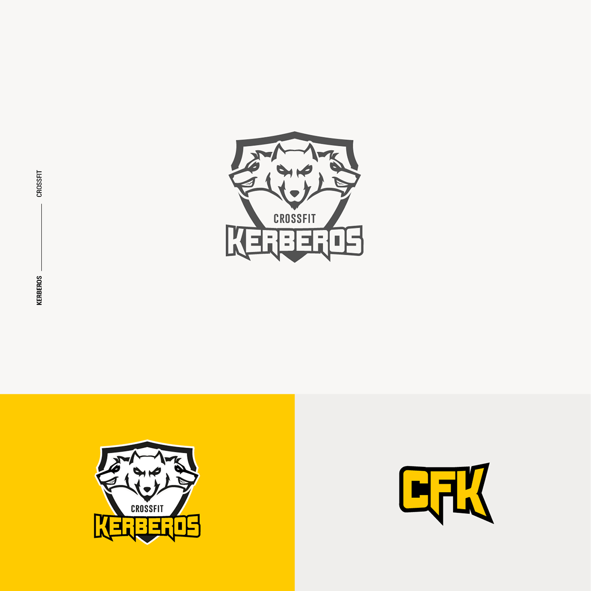 Crossfit Kerberos logo presentation