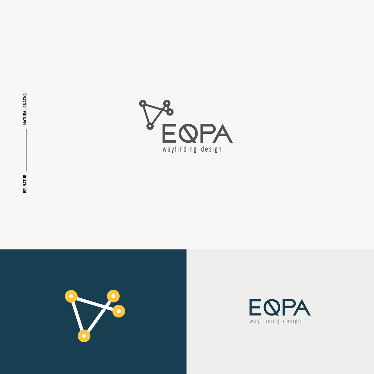 EQPA — wayfinding design logo presentation