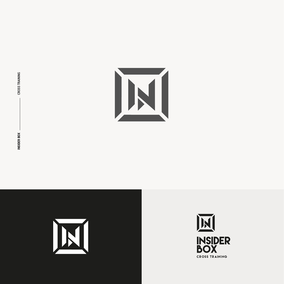 Insider Box — cross training logo presentation